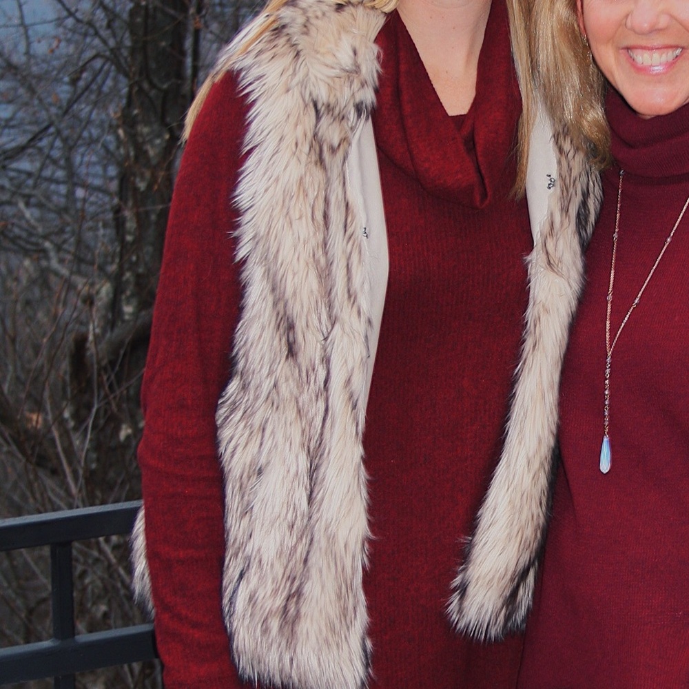 South Moon Under Fur Vest
